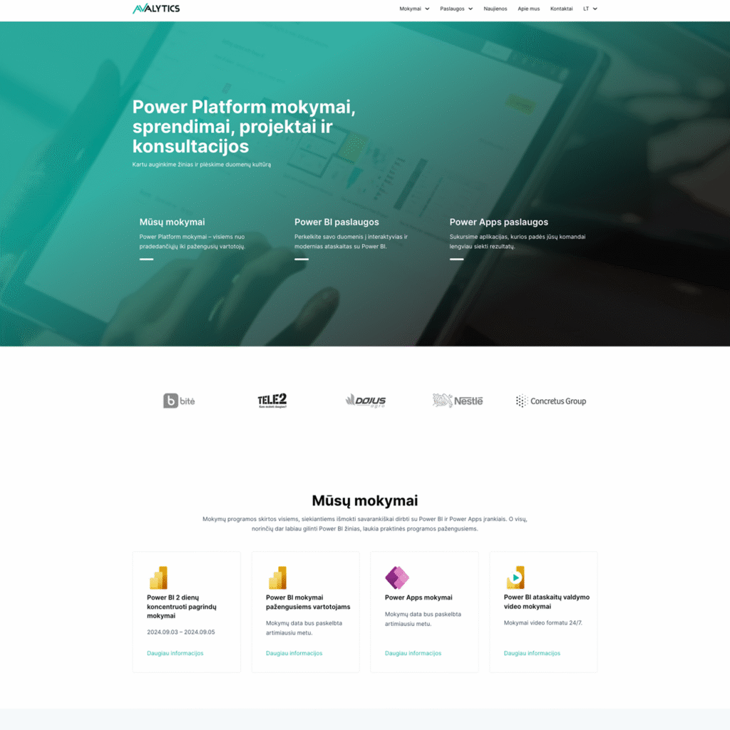 webstarter-svetainiu-kurimas-portfolio-avalytics